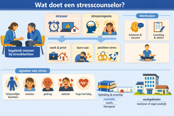 Wat doet een stresscounselor